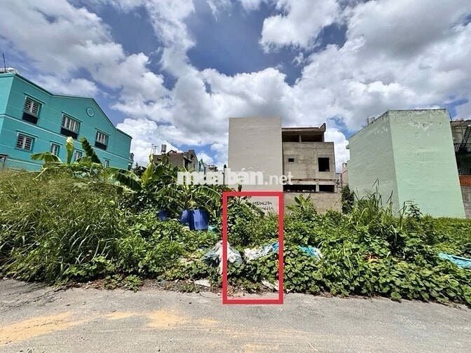 XẢ LỔ!Bán lô đất tại Tỉnh lộ 43 Bình Chiểu, 100m2, mặt tiền 6m, Sổ sẵn