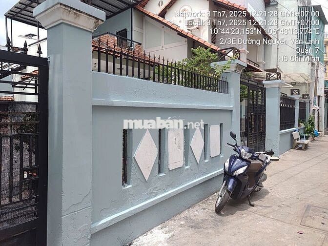 Tài sản Q7 sẵn dòng tiền 70tr hàng tháng 333m2 khu vực tốt