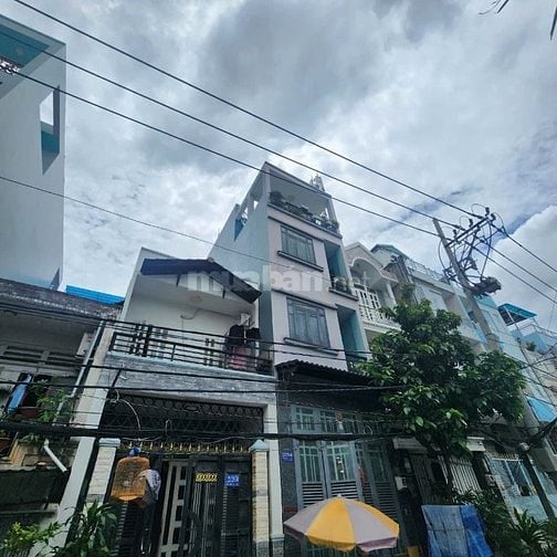 Bán nhà 4 tầng hẻm 122 Phú Định, Phường Phú Định, Quận 8, DT 4.2x15m