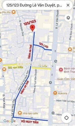 Cần bán gấp căn nhà vũ huy tuấn p1. bình Thạnh. hẻm 125/