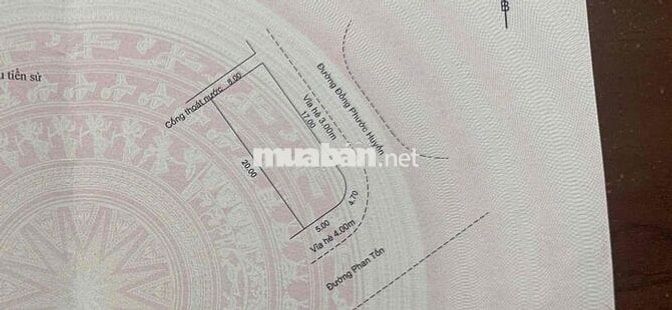 Bán lô góc Phan Tốn 7m5 - Đồng Phước Huyến 5m5 , thông Võ Chí Công