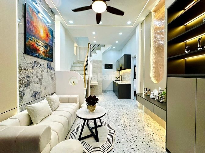 Nhà 3 lầu đẹp Cao cấp hẻm Thiên Hộ Dương, P1, Q.Gò Vấp, vào ở ngay.