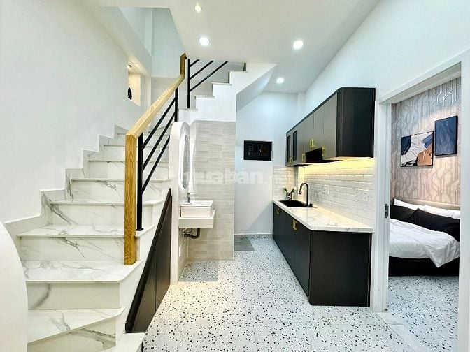 Nhà 3 lầu đẹp Cao cấp hẻm Thiên Hộ Dương, P1, Q.Gò Vấp, vào ở ngay.