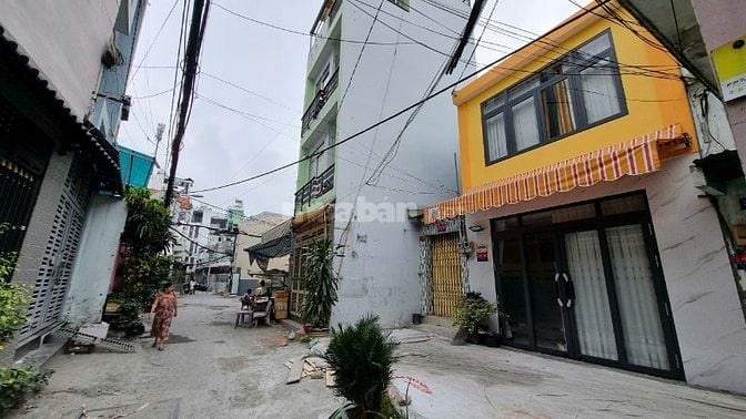 Bán gấp nhà hẻm 5m gần chợ Phú Lâm q6