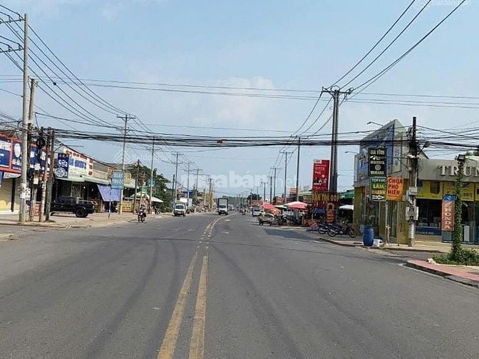 BÁN ĐẤT SÂN BAY 4km mặt tiền 45m chỉ 1tỷ2/nền SHR công chứng ngay 