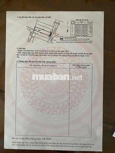 Bán Lô Đất Phân Lô Đồng Bộ 4.5 x 24 - HXH- Tân Chánh Hiệp - Giá 4tỷ xx