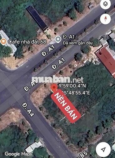 BÁN NỀN TRỤC CHÍNH A1 - KDC TÂN PHÚ, Q. CÁI RĂNG, TP CẦN THƠ