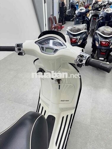 Vespa S125 2022 Trắng đi lướt Hỗ trợ góp