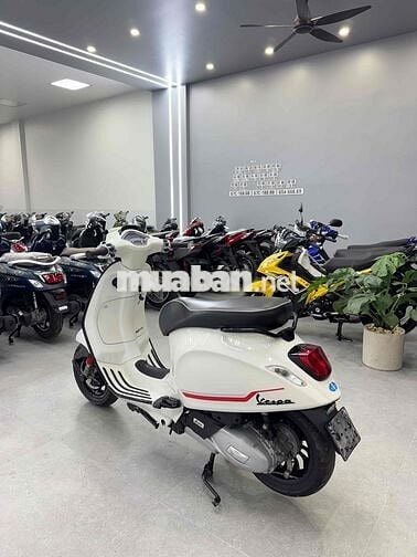 Vespa S125 2022 Trắng đi lướt Hỗ trợ góp
