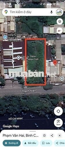 ĐẤT NGANG 20M DÀI 50M - CÓ 160M2 THỔ CƯ