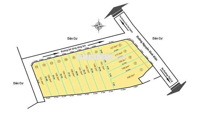 🆘🆘 138m2 ĐẤT THỔ CƯ HẺM 6M GIÁ TỐT XÃ TÂN NHỰT