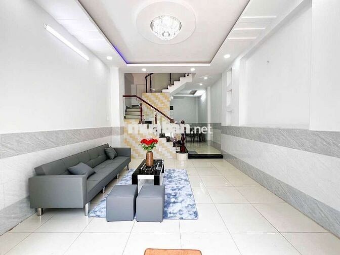 NHÀ QUẬN 7 🚗 HẺM ÔTÔ QUAY ĐẦU 🏨 4TẦNG .-DT 55m2
