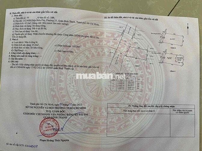 BÁN NHÀ HXH ĐƯỜNG TÂN CẢNG P.25 BÌNH THẠNH 45m2 GIÁ CHỈ 11tỷ còn TL