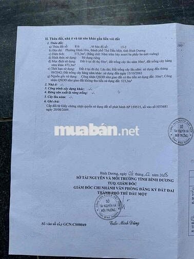 ĐẤT ĐỊNH HOÀ BD CŨ.MẶT TIỀN DX69 SÁT 2NÙ QL13 THÔNG SÁT VÕ VĂN KIỆT