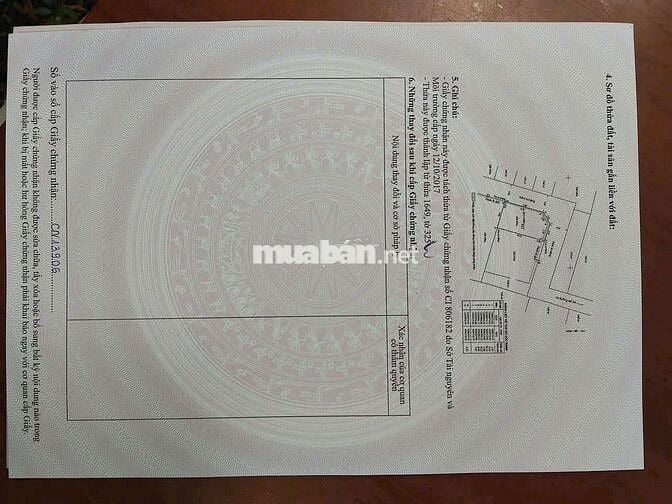 CẦN BÁN LÔ ĐẤT 2 MẶT TIỀN HẺM ĐƯỜNG SỐ 24, P. LINH ĐÔNG THỦ ĐỨC, 4,5T