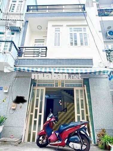 BÁN NHÀ BÌNH TÂN: L.V.QUỚI 60M2x3 TẦNG, HẺM XE HƠI, SHR VUÔNG VỨC