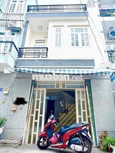 BÁN NHÀ BÌNH TÂN: L.V.QUỚI 60M2x3 TẦNG, HẺM XE HƠI, SHR VUÔNG VỨC