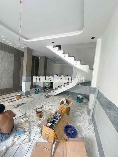 nhà Trệt lầu Hẻm Xe Hơi Gần Chợ Thới An Q12 Giá :2 tỷ