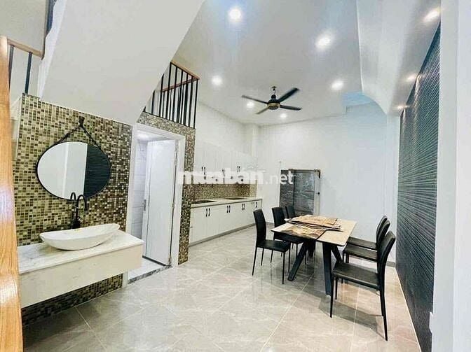 Nhà Mặt Tiền Võ Thị Liễu 3 Lầu Full Nội Thất Giá 15 Triệu