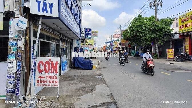 Nhà 17x18m  2 mặt tiền full thổ cư, gần ngã 5. Nguyễn Thị Tú vào 30m