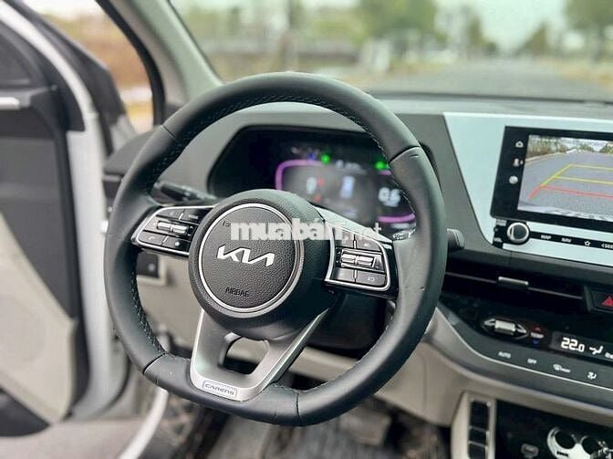Kia carens sx 2024 bản luxury màu trắng