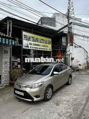Toyota Vios 2015 máy số êm_mới đăng kiểm_chính chủ