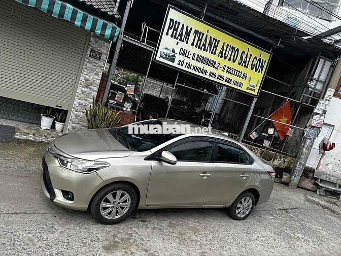 Toyota Vios 2015 máy số êm_mới đăng kiểm_chính chủ