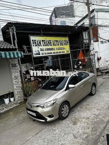 Toyota Vios 2015 máy số êm_mới đăng kiểm_chính chủ