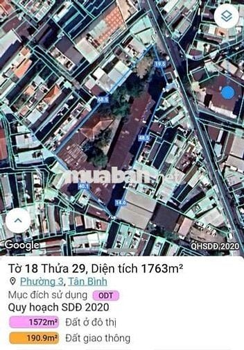 Quỹ Đất Số 180 Bùi Thị Xuân, P3, Tân Bình (P. Tân Sơn Hòa, Tp.HCM)