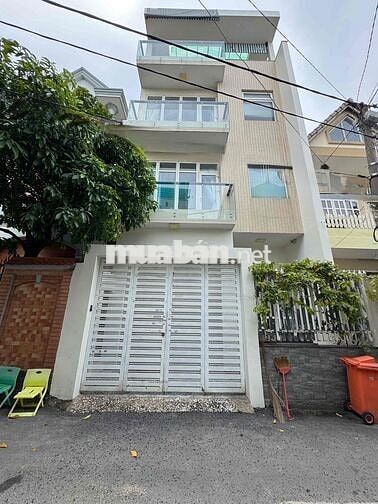 NHÀ BÁN P17 GÒ VẤP. 4 TẦNG 6,5x15 (91M2). OTO ĐỂ GARA. SHR VUÔNG A4