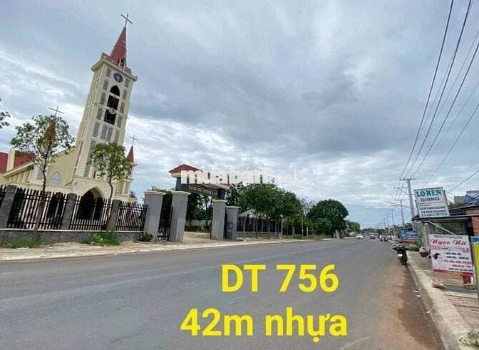 Đất Nền Mặt Tiềng Nhựa 42m/Phường Chơn Thành