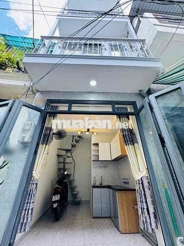 NHÀ BÙI.Q.LÀ P12 GIÁ 1.85 TỶ SỔ HỒNG RIÊNG HẺM OTO MINI