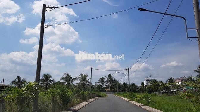 BÁN LÔ ĐẤT THỔ CƯ 750 TR, ĐƯỜNG NHỰA 8M