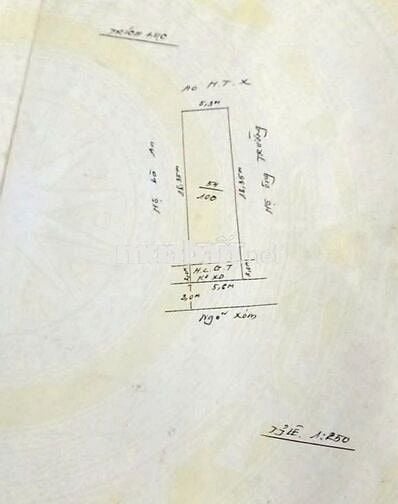 chính chủ bán đất có nhà cấp 4, đầu đuôi đều có lối đi vào