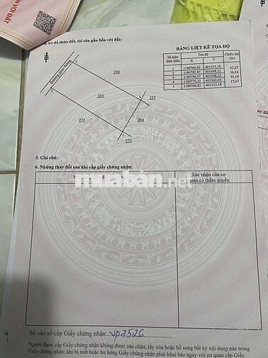 1000m đất Vĩnh Thanh, Nhơn Trạch có thổ cư