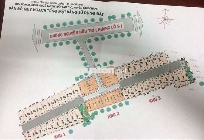 🆘🆘 ĐẤT NỀN THỔ CƯ ĐƯỜNG NHỰA 8M GẦN TRUNG TÂM HUYỆN BÌNH CHÁNH