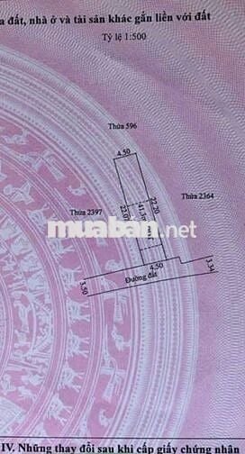 🌿 BÁN ĐẤT MT BN73 THÔNG BN74 – GIÁ 2 TỶ 650 – DT 99,5m²