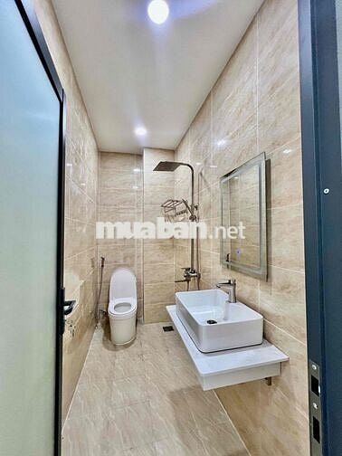 Nhà Mới Xây 100% DT 4x22m 1Trệt 1Lầu 3Pn 3Wc Sân Đậu Ôtô Ngã Tư Ga Q12