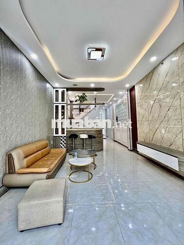 Nhà Mới Xây 100% DT 4x22m 1Trệt 1Lầu 3Pn 3Wc Sân Đậu Ôtô Ngã Tư Ga Q12