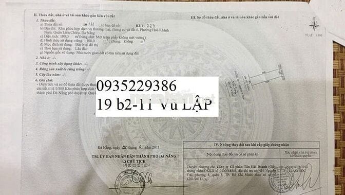🏩 Đất gần ĐH Duy Tân mt đường 7m5 Vũ Lập, 100m2, 4.2 tỷ