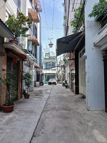 Nhà HXH 6m thông Ngô Quyền, P.Diên Hồng. DT 4.5x14m, 4 tầng ST