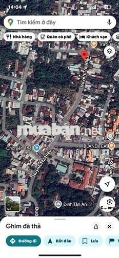 Đất Tân An Thủ Dầu Một cũ.mặt tiền Huỳnh Thị Hiếu gần chợ Bến Thế 7x45
