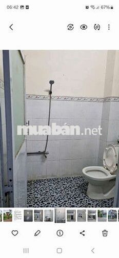 Cho thuê nhà P TTN  Q12 khu vực 38 ha. DT 4,5 x20 có gác lửng 2PN 2wS