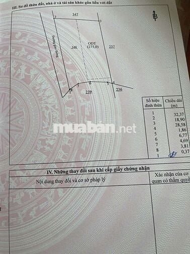 Cần bán đất 2 mt gần ql51 tam phước biên hoà