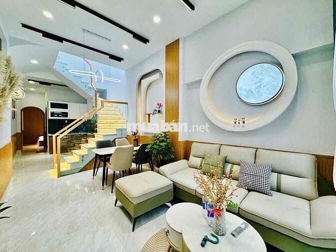 3,3x15-Siêu Phẩm Thiết Kế 2 Tầng-3 PN-52M2 Hẻm Sạch BT Sát Q.1-Chỉ 6T