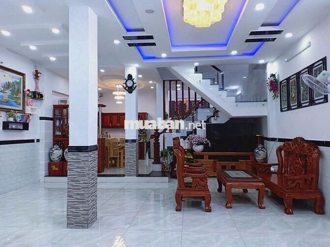 Nhà dt99m2 đúc thật 3 lầu ST HXT 6m Phan Huy ích, P15, Q. Tân Bình