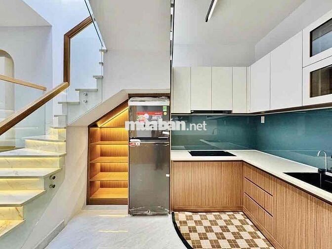 3,3x15-Siêu Phẩm Thiết Kế 2 Tầng-3 PN-52M2 Hẻm Sạch BT Sát Q.1-Chỉ 6T