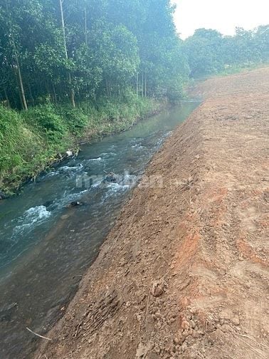 Bán đất mặt tiền đường nhựa sau giáp suối giá tốt