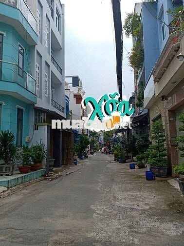 Nhà dt99m2 đúc thật 3 lầu ST HXT 6m Phan Huy ích, P15, Q. Tân Bình