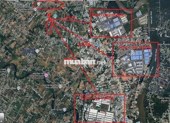 Bán Gấp đất mặt tiền đường Đoàn Nguyên Tuấn, Bình Chánh.